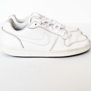 Nike Ebernon Low Casual Shoe Triple White